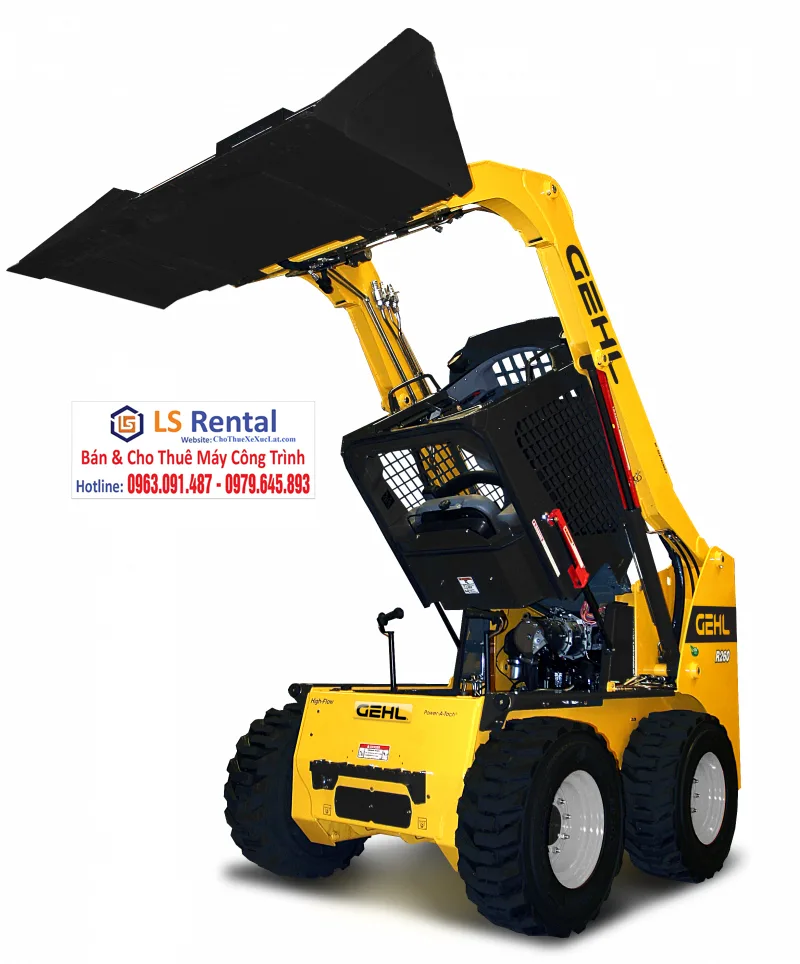 Bàn giao cho thuê xe xúc lật đa năng Gehl R260 - Skid Steer Loaders