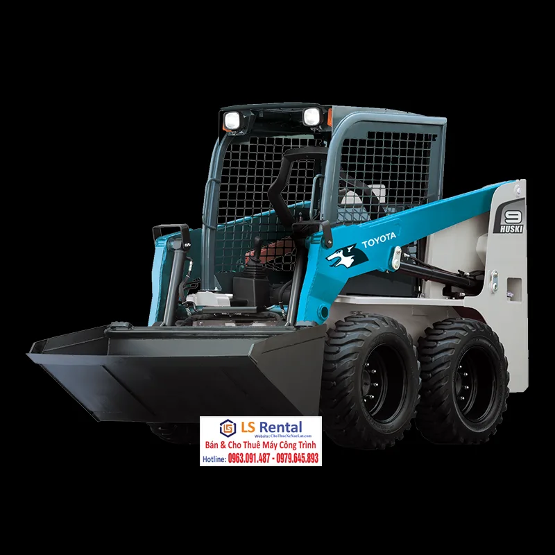 Bàn giao cho thuê xe xúc lật đa năng TOYOTA 5SDK9 - Skid Steer Loaders