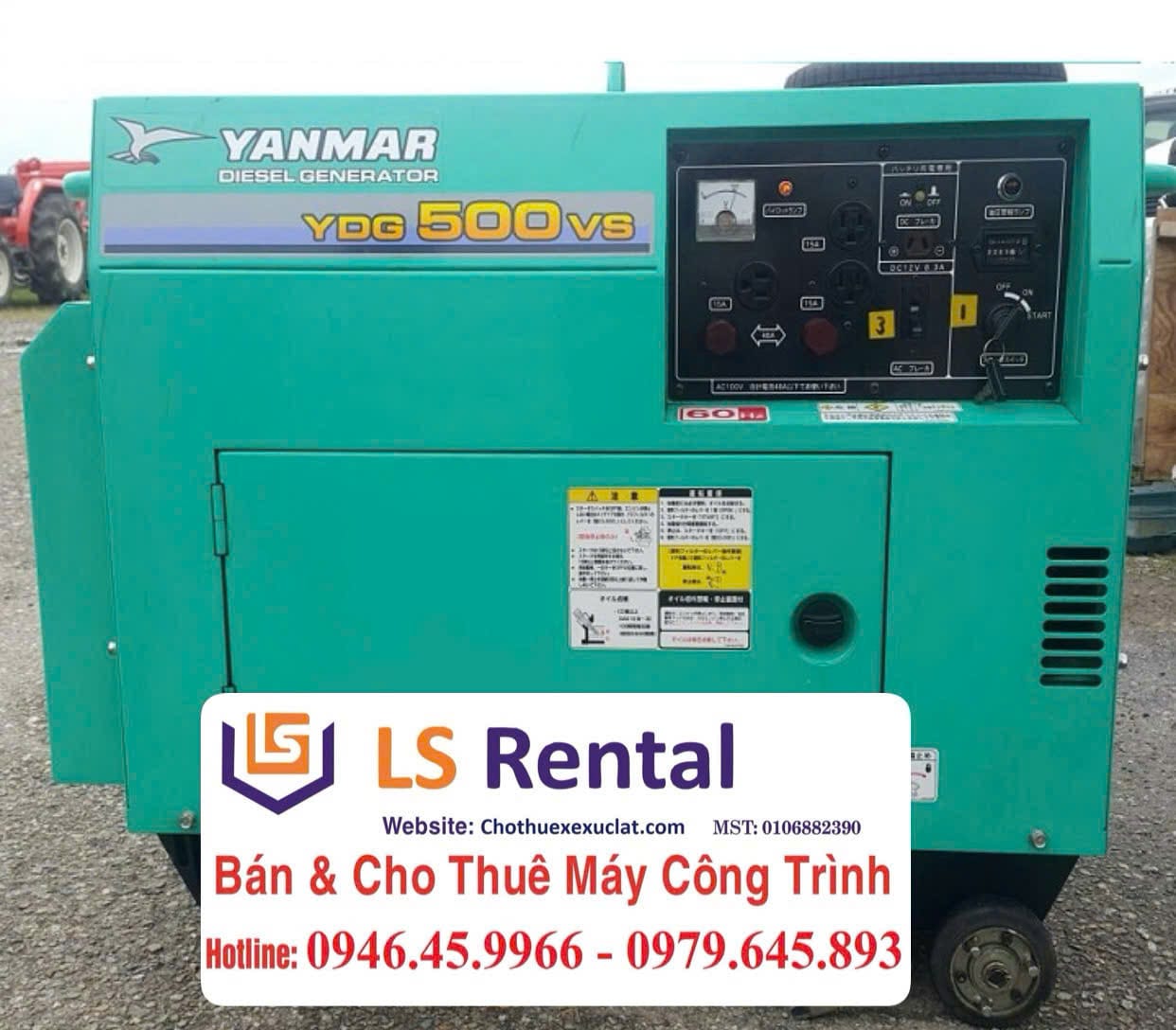 Thuê Máy Phát Điện Yanmar
