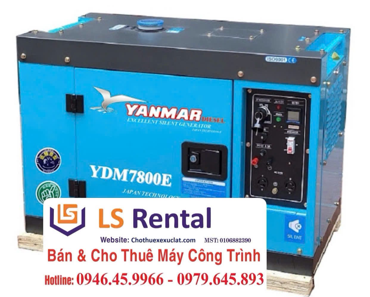 Thuê Máy Phát Điện Yanmar