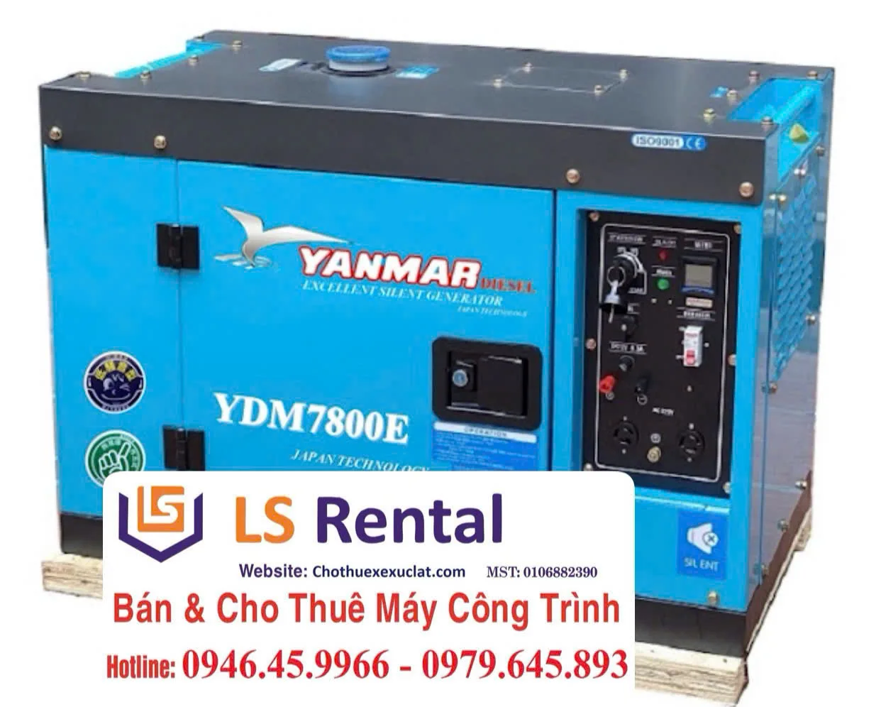 Thuê Máy Phát Điện Yanmar