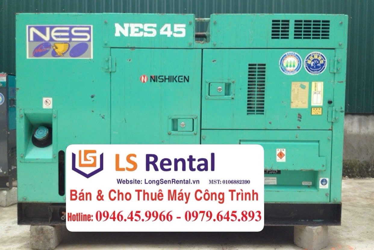 Cho Thuê Máy Phát Điện Nippon Sharyo Chất Lượng Nhật Bản