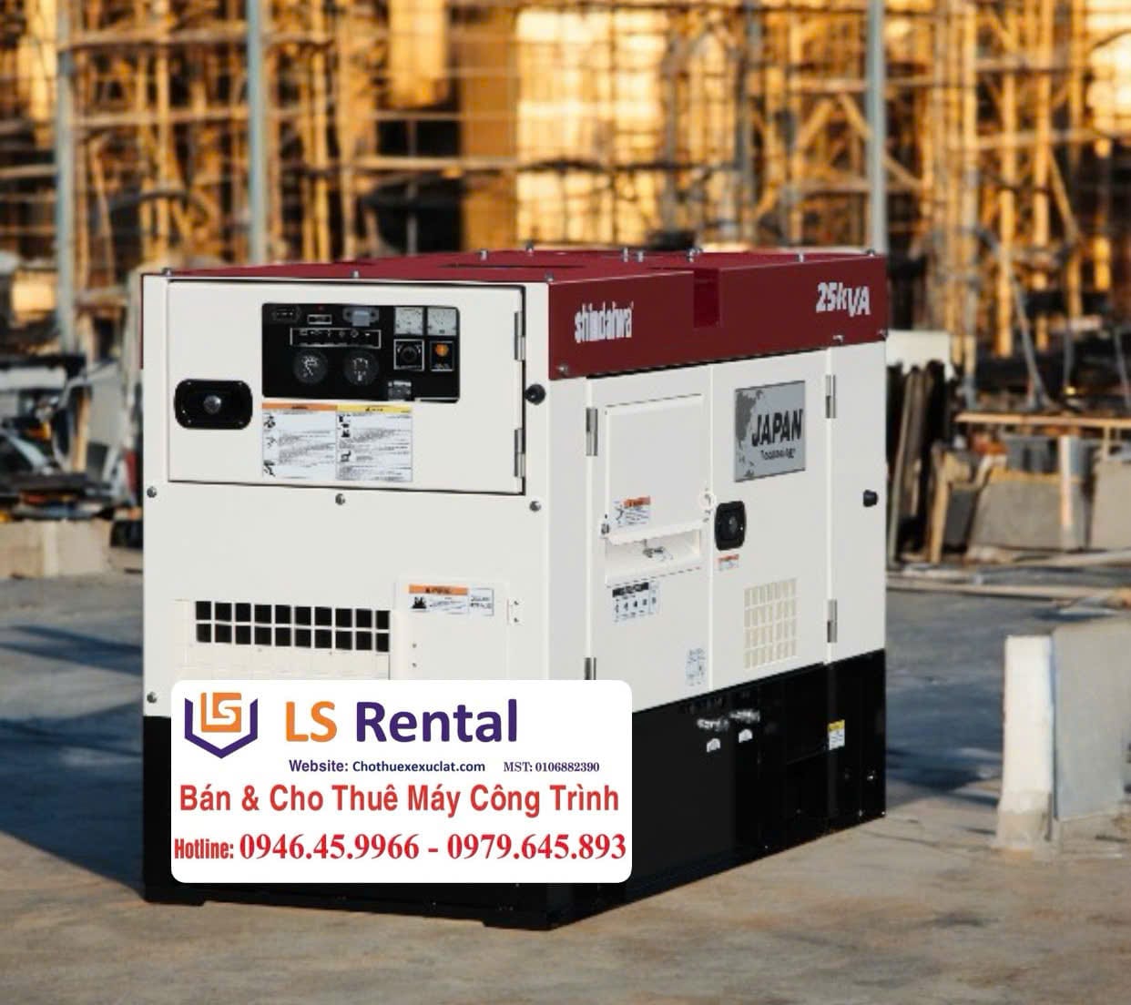 Máy Phát Điện Shindaiwa Cho Thuê