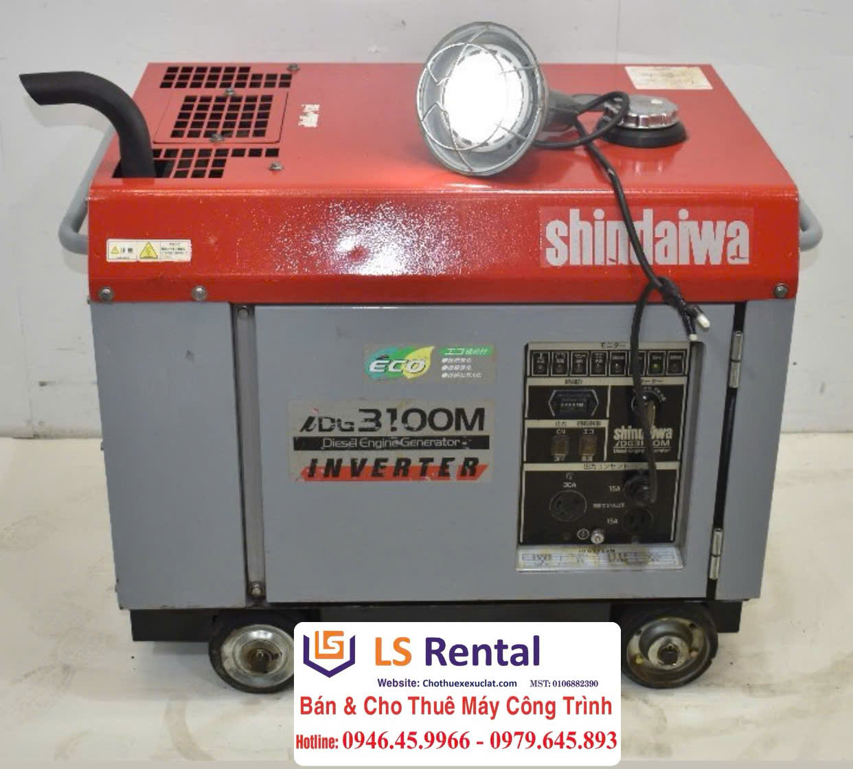 Địa chỉ cho thuê máy phát điện Shindaiwa – Chuyên PCCC và Sự kiện.