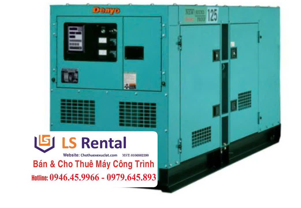 Báo giá dịch vụ cho thuê máy phát điện Denyo