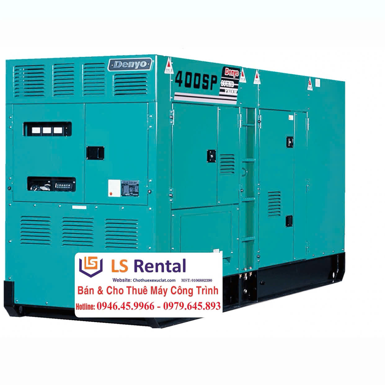 Địa chỉ thuê máy phát điện Denyo uy tín nhất