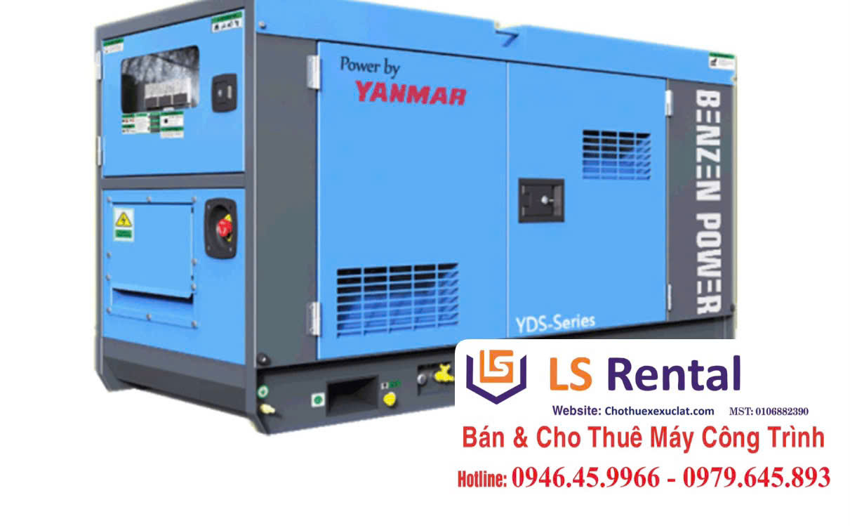 Cho thuê máy phát điện Yanmar SIÊU CHỐNG ỒN