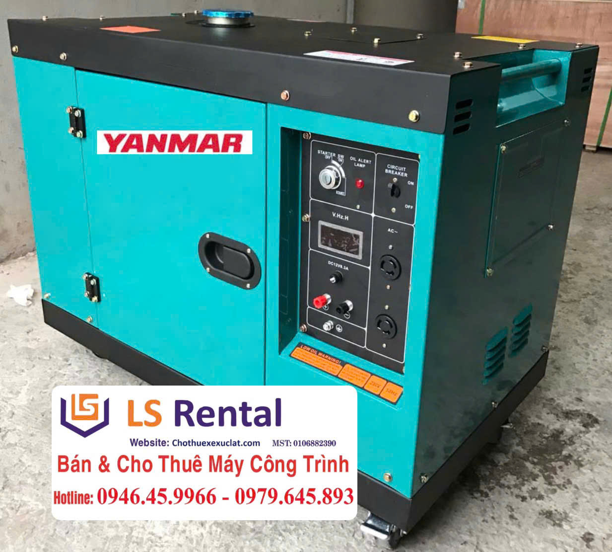 Máy phát điện Yanmar tiêu chuẩn
